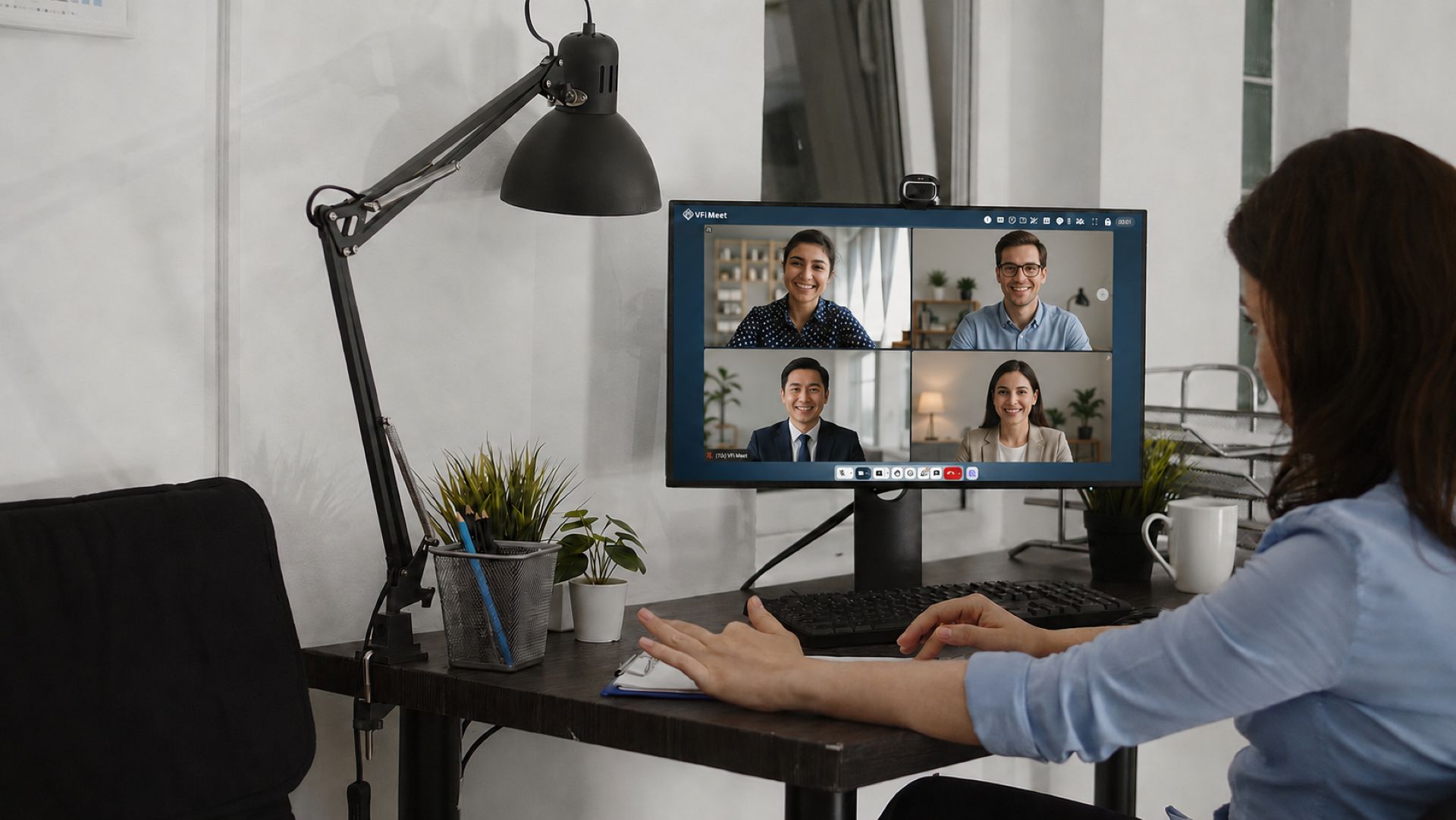 executive-manager-attending-videocall-meeting-webcam-talking-people-about-marketing-vision-desk-female-employee-using-online-videoconference-call-coworking-space-business-agency